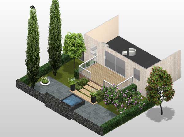 harrie boerhof hoveniers 3d online tuinontwerp maken - 3d versie